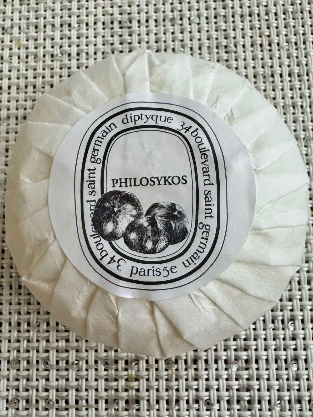 Diptyque Philosykos Soap Made In Italy 1.58 oz, 45 grams NEW